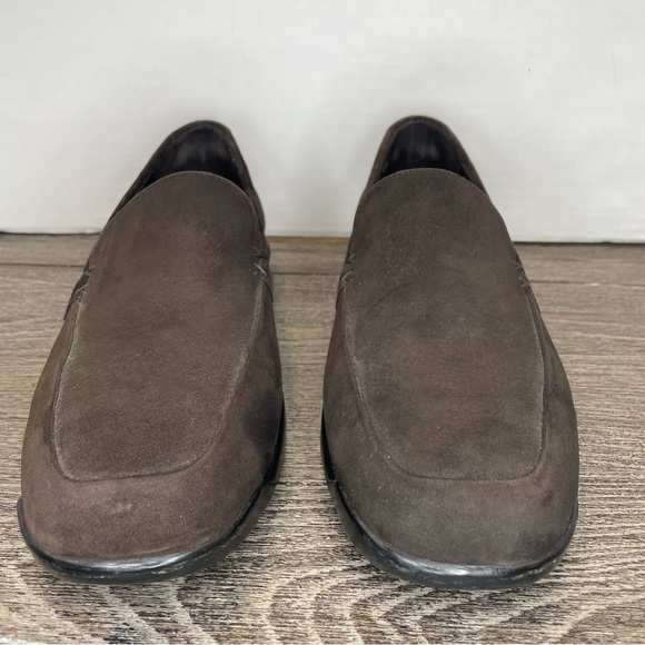 Cole Haan Men's Brown suede slip-on loafer. Size 10.5. See photo and description - Picture 1 of 10